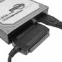 Approx Adaptador USB 2.0 a IDE SATA APPC08 Negro